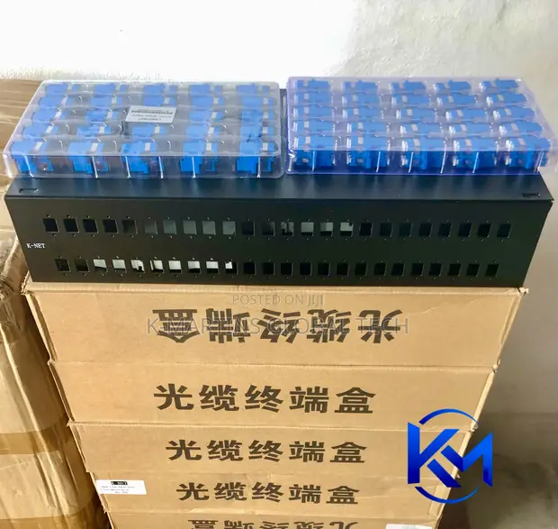 48 Port Fiber Patch Panel LC/SC - 1