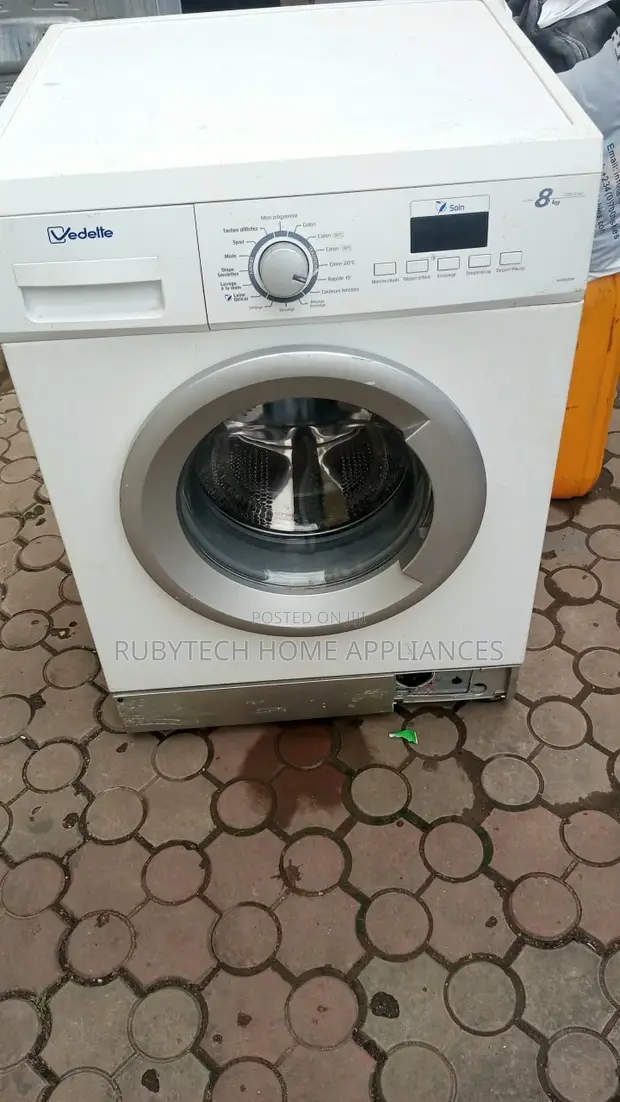 Vedette 8kg Washing Machine - Wash & Spin - 1