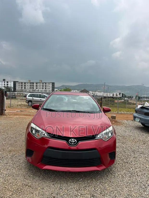 2014 Toyota Corolla LE Sedan - Red - 1