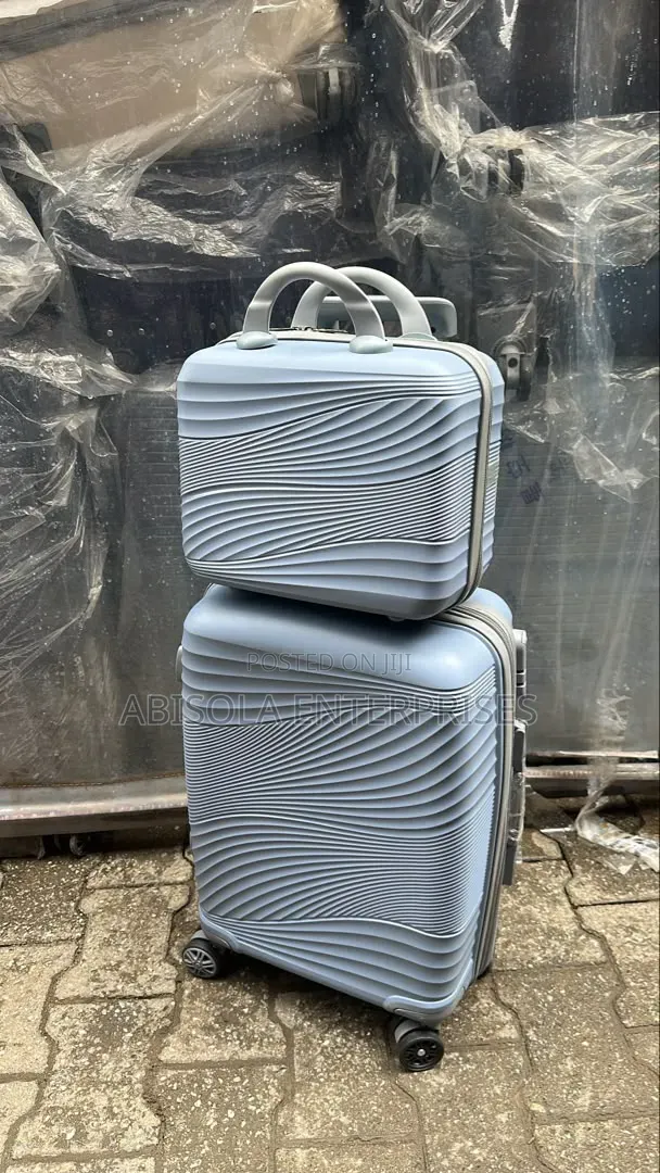 Telfar Rubber Hardshell Luggage Set (20" & 14") - Ash - 1