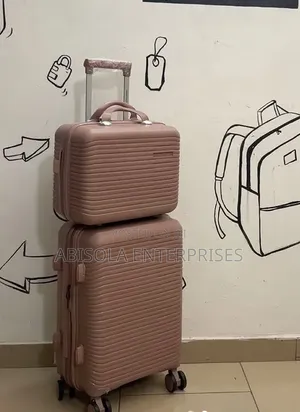 Telfar Rubber Hardshell Luggage Set (20" & 14") - Ash