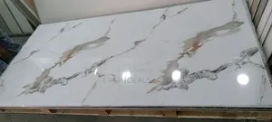 UV Marble Sheet - Carara Gold