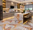 UV Marble Sheet - Carara Gold - 2
