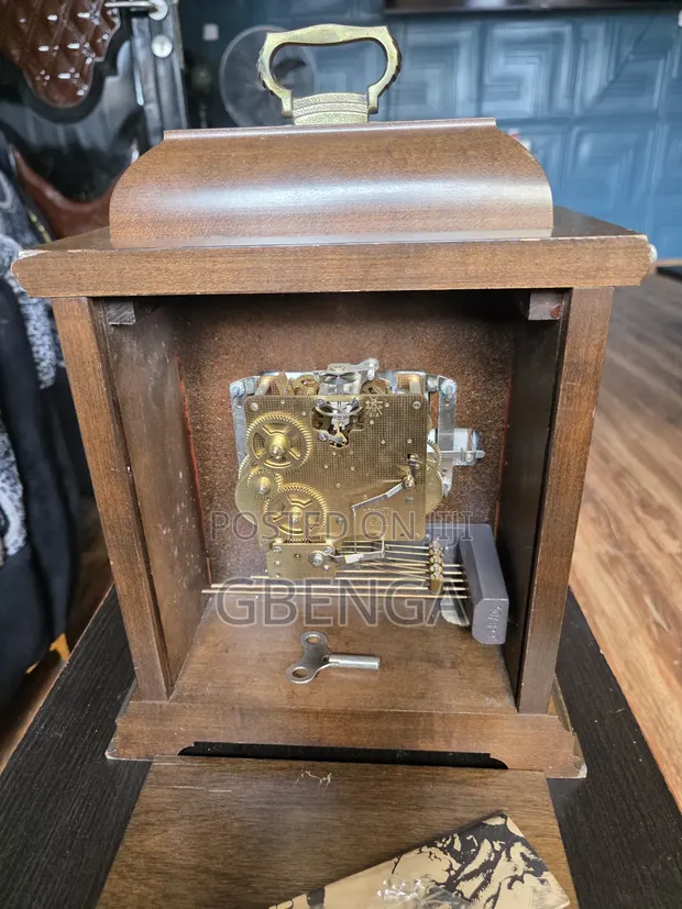Antique Table Clock - Home Interiors - 1
