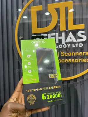 Oraimo 20000mAh Power Bank - Black