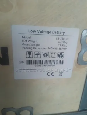 Sabon Luxsun 7.6kWh Lithium Battery 24V