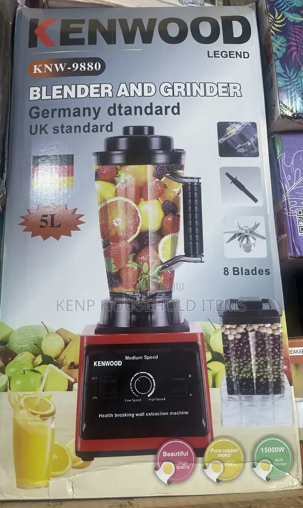 Brand New Kenwood KNW9880 Commercial Blender Grinder - 1