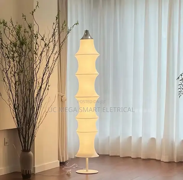 Nordic Minimalist Wabi Sabi Fitilar Lantarki ta Kasa - 1