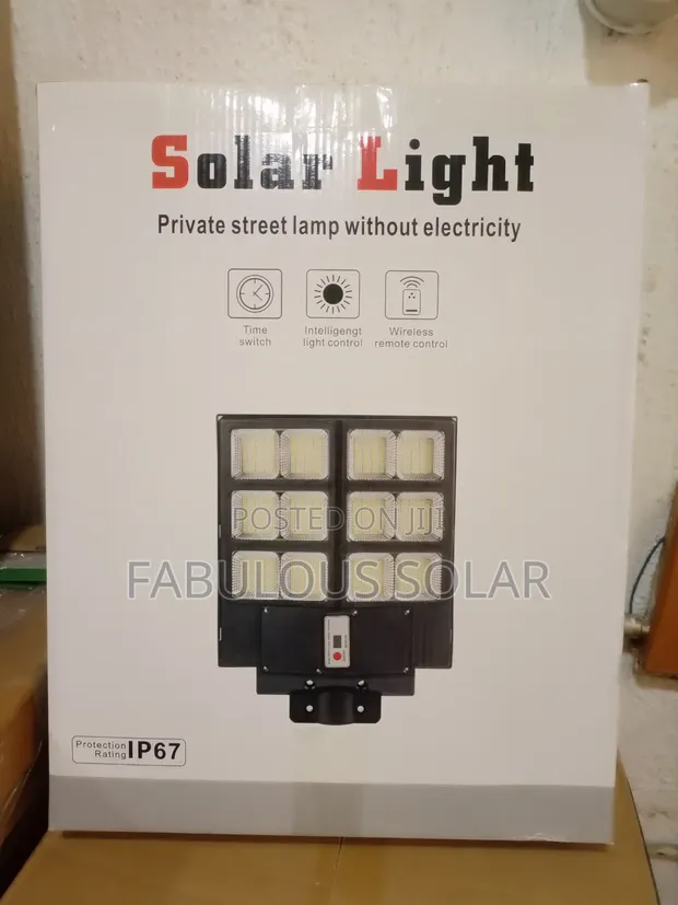 1000W Solar Street Light (12 Eyes) - 1