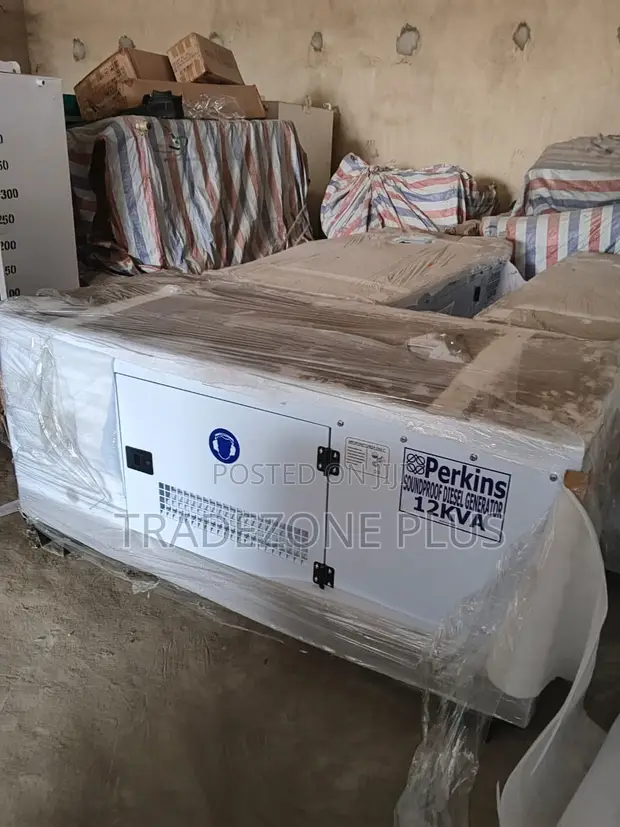 12kVA Perkins Diesel Generator - Soundproof - 1