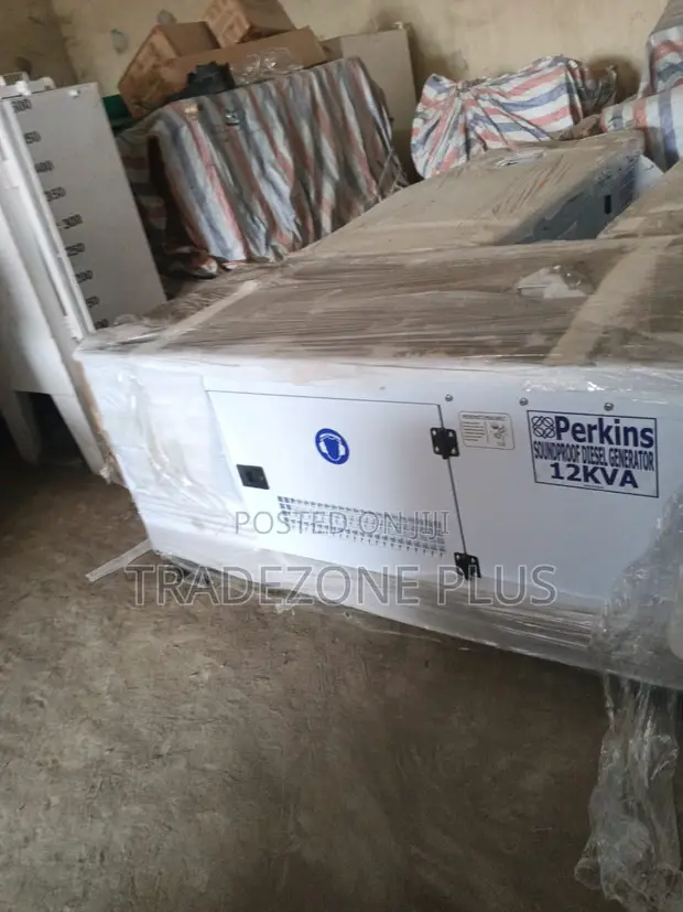 Perkins 12kVA Soundproof Generator - Brand New - 1