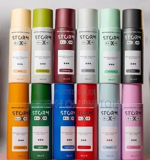 Storm Elixir Body Spray for Unisex - Long Lasting Fragrance
