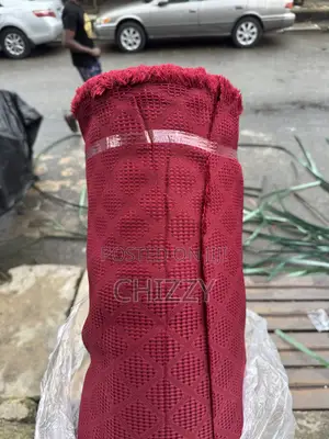 Chizzy Diamond Quality Wine Red Senators Lace - 5 Yards