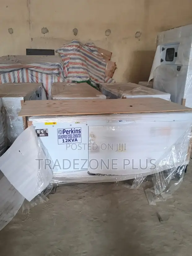 12kVA Perkins Soundproof Generator - Brand New - 1