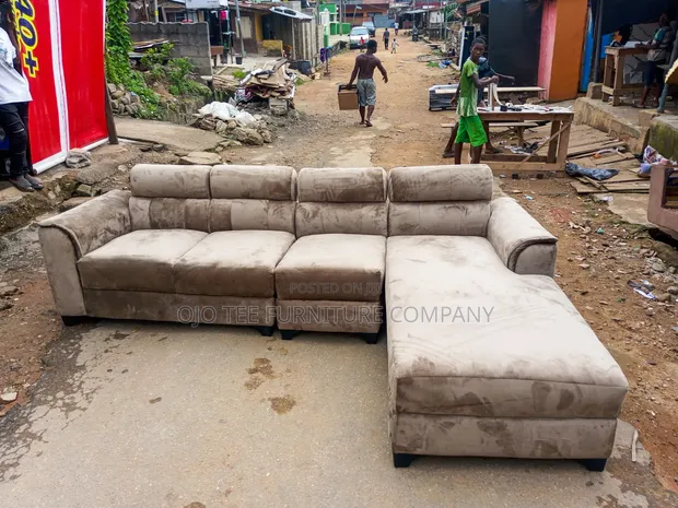 Standard Blue Velvet Sofa Chairs - Sabon Abu - 1
