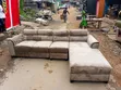 Standard Blue Velvet Sofa Chairs - Sabon Abu - 1