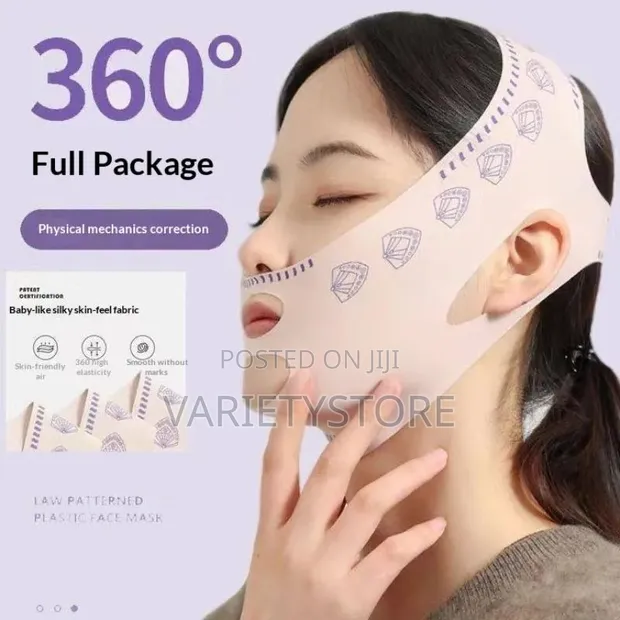Face Chin Cheek Slimming Bandage Mask - 1