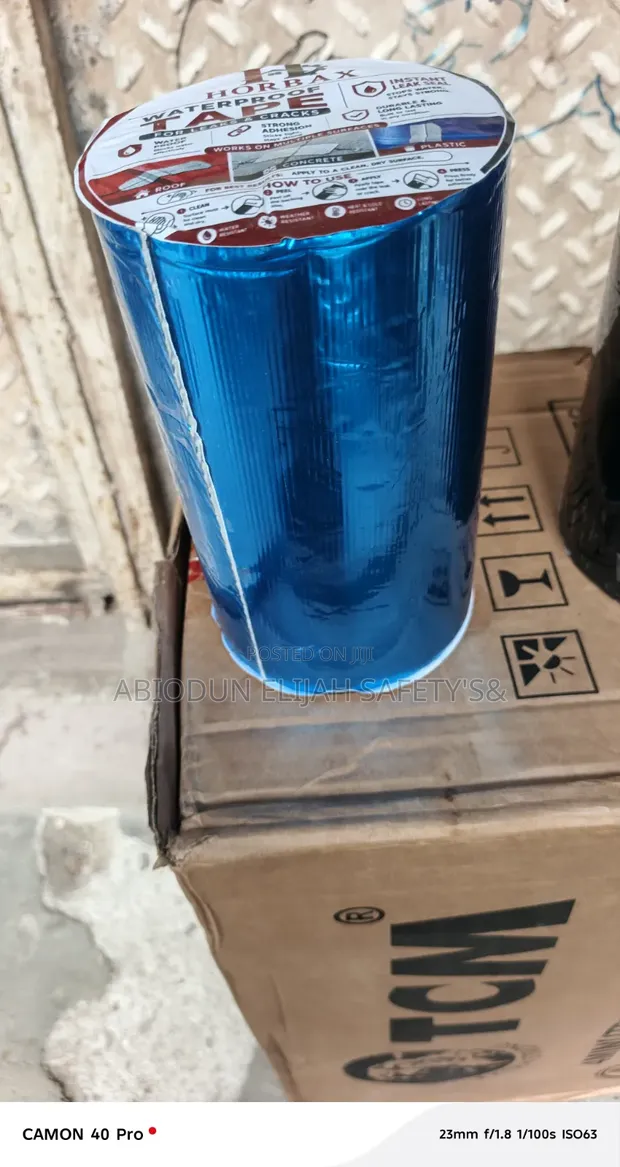 Original Quality Waterproofing Tape Blue (20cm x 5M) - 1