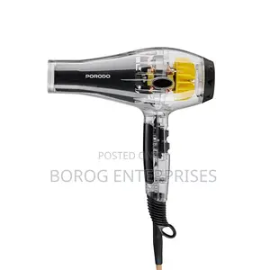 Porodo Lifestyle Crystal Shell Hair Dryer PD-LFST106-BK