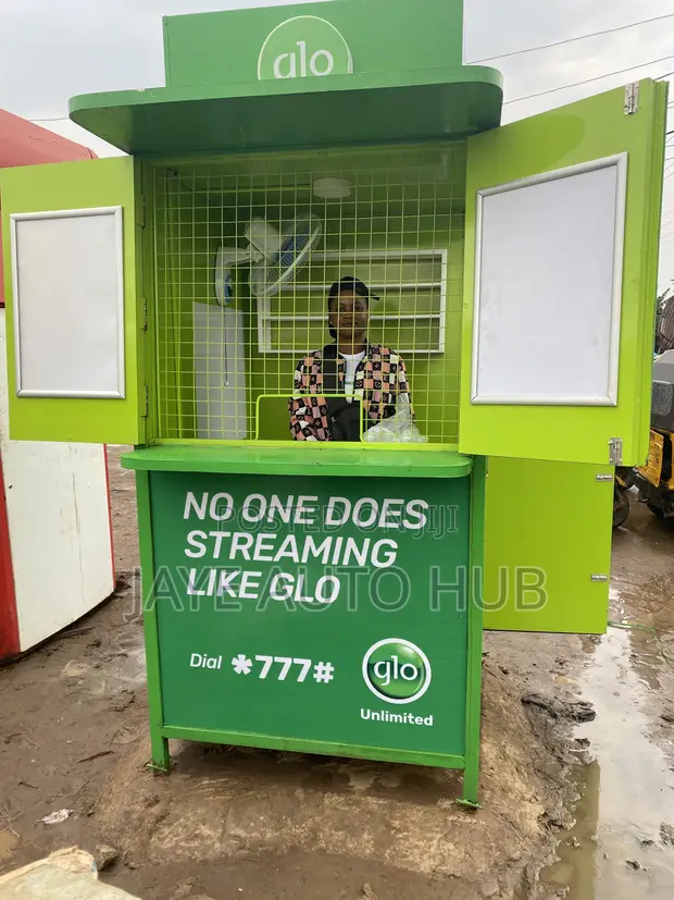 Glo Kiosk for Multipurpose Outdoor Business - 1