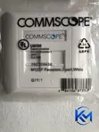 CommScope Single/Double Port RJ45 Network Wall Outlet - 2