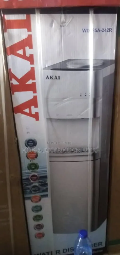 Akai Standing Water Dispenser with Refrigerator (Hot/Cold) - 1