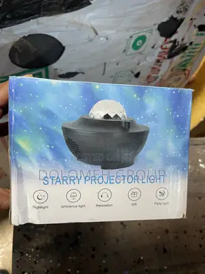 Starry Projector Light mai nuna wata da taurari