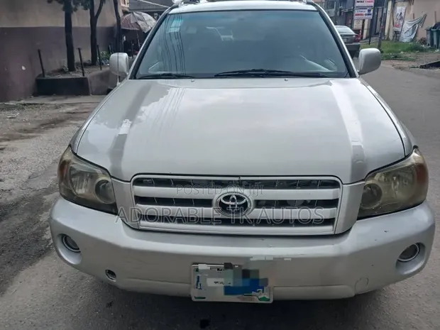 Toyota Highlander V6 2006 Silver - 1