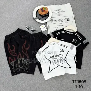 Angel Brand Children's Clothing Set - Black