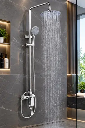 Master Stainless Standing Shower Set