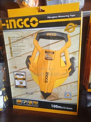 INGCO 100m Fiberglass Measuring Tape (HFMT83100)