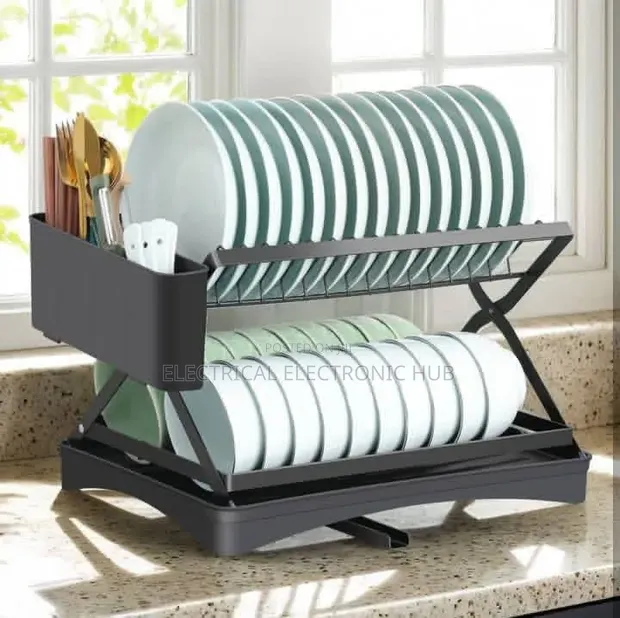 X Shape Dish Rack Drainer - 1