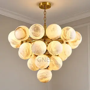 Luxury Marble Chandelier - 800mm (25 Haske)