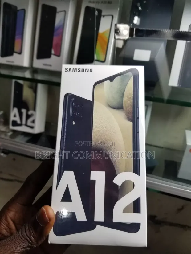 New Samsung Galaxy A12 128GB Black - 1