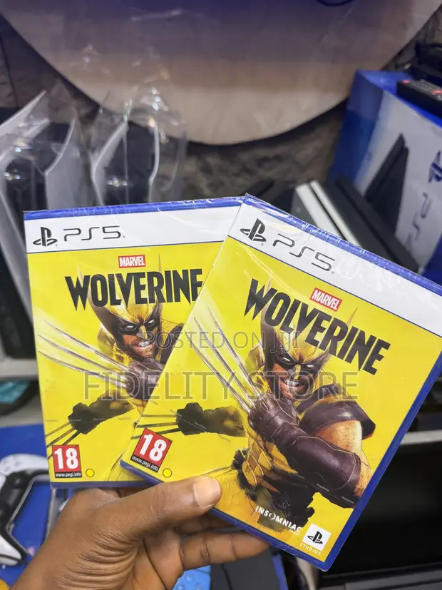 PlayStation 5 Wolverine Game Disc - 1
