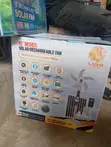 18-Inch Solar Standing Fan Da 3 Rope Bulbs - 2