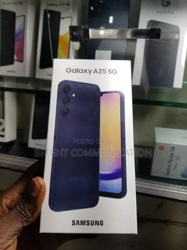 New Samsung Galaxy A25 5G 256GB Black - 1