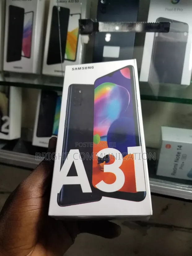 New Samsung Galaxy A31 128GB Black - 1