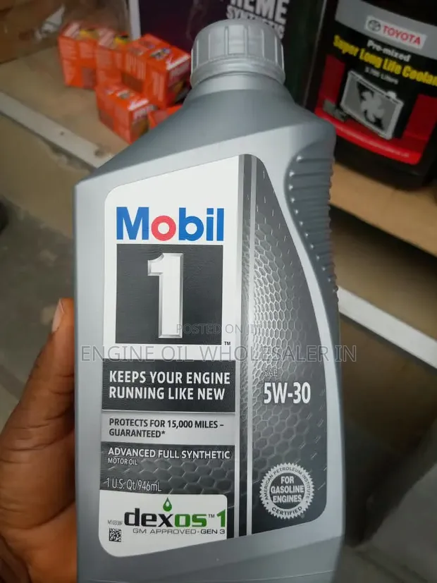 Mobil 1 Advanced Full Synthetic 5W-30 Motor Oil (1 Litre) - 1