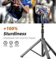 NeePho 2-in-1 Portable Monopod Tripod Selfie Stick - 4