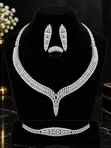 Zircon Jewellery Sets masu Kyau - 1