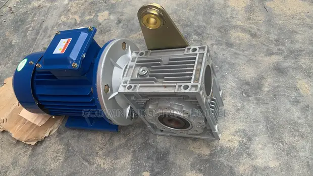 Electric Gear Motor with Base - 1