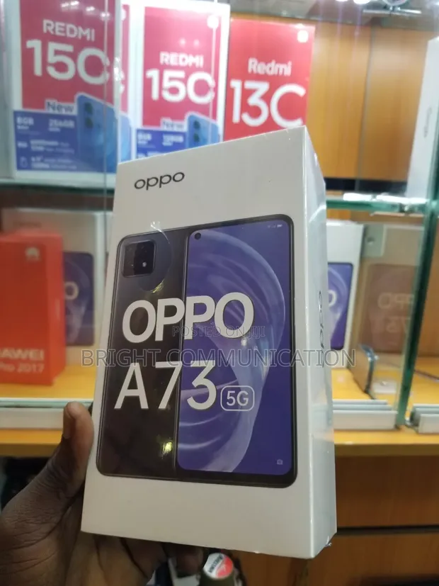 New Oppo A73 5G 256GB Blue - 1