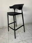 Modern Plastic Bar Stool - 2