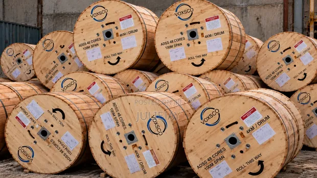 Voxsco ADSS 48 Core Fiber Optic Cable - 4KM Drum - 1