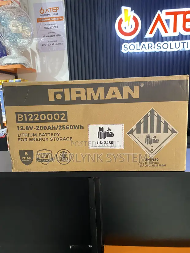 Firman 2.5KWH Baturin Lithium - 1