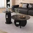 Eclipse Glass Twin Center Table - 2