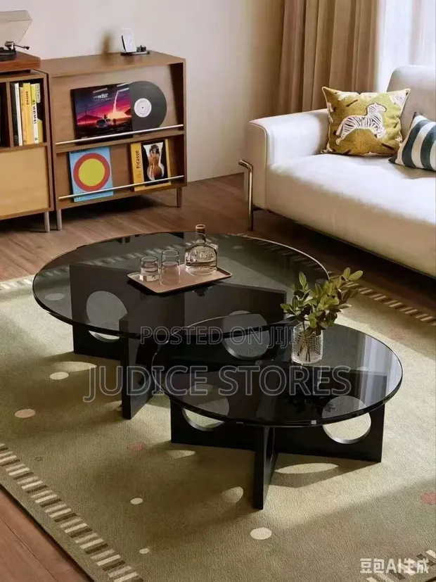 Orbit Round Glass Center Table - 1