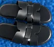 Unisex African Style Palm Slippers - 1