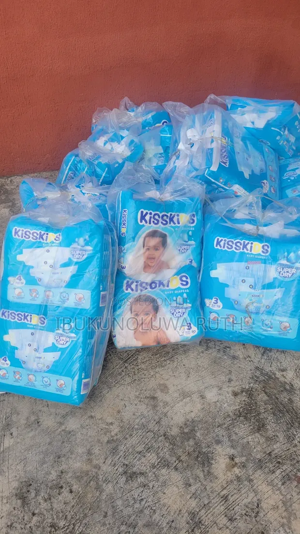 Kisskid Baby Diapers Jumbo Pack - 1